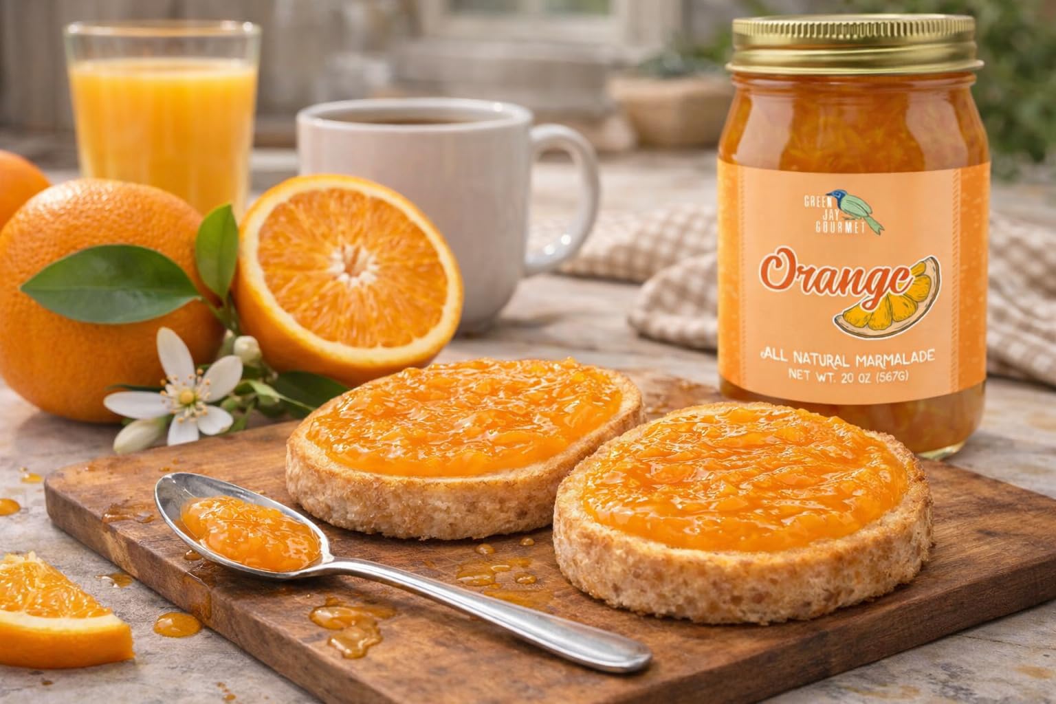Amazon.com: Green Jay Gourmet Orange Marmalade – Sweet & Smooth